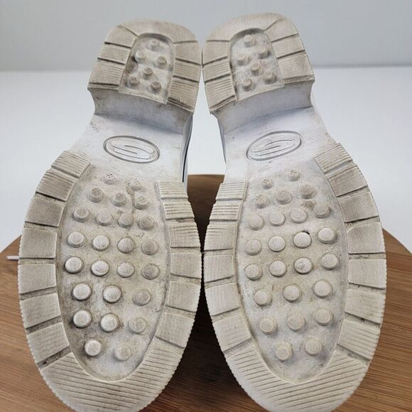 Vtg Skechers 90s Y2K Platform Chunky Heel Booties Women’s Jammers Shoes Sz 7 - Picture 13 of 16